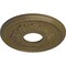 Ekena Millwork Palmetto Ceiling Medallion (Fits Canopies up to 4 7/8"), 12 1/8"OD x 3 1/2"ID x 1"P, Mississippi Mud CM12PMMMF - alternate 4